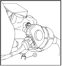 10.5 To check the throttle initial position, connect a vacuum gauge to the