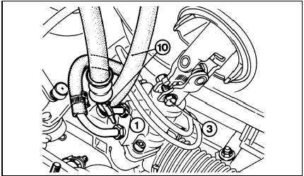 15.19 Correct refitting of power assisted steering gear