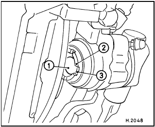 6.6 Correct final position of caliper piston