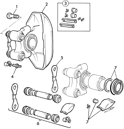 Pistons for PEUGEOT 205 1983-1997 BRKP41 FRONT Brake Caliper Repair Kit 