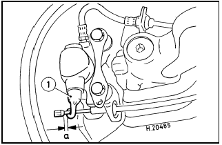 15.12 Handbrake adjustment on 1.9 GTI models